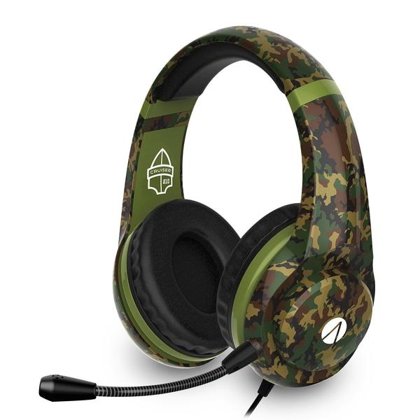 Stealth Cruiser A100 Gaming Headset - Green Camo