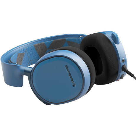 SteelSeries Arctis 3 Legacy Edition, All-Platform Gaming Headset for PC/Mac/PlayStation 4/Xbox One/Nintendo Switch/mobile/VR - Boreal Blue