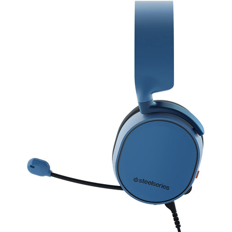 SteelSeries Arctis 3 Legacy Edition, All-Platform Gaming Headset for PC/Mac/PlayStation 4/Xbox One/Nintendo Switch/mobile/VR - Boreal Blue