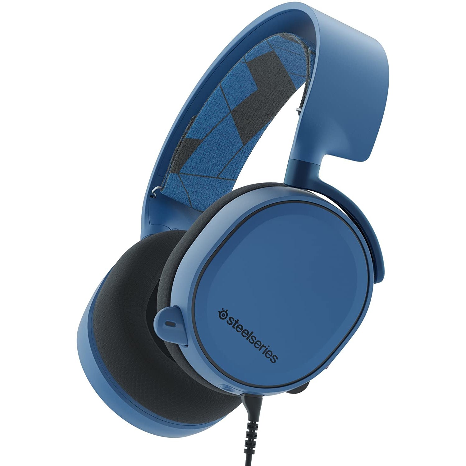 SteelSeries Arctis 3 Legacy Edition, All-Platform Gaming Headset for PC/Mac/PlayStation 4/Xbox One/Nintendo Switch/mobile/VR - Boreal Blue