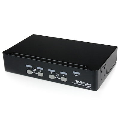 Startech 4 Port Professional VGA USB KVM Switch with Hub