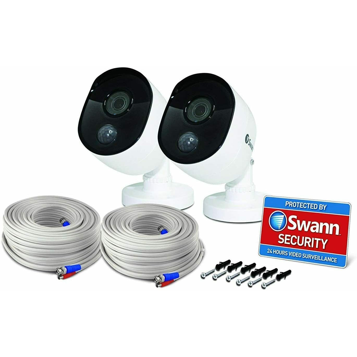 Swann 1080p Full HD Outdoor Thermal Sensing Bullet Security Cameras