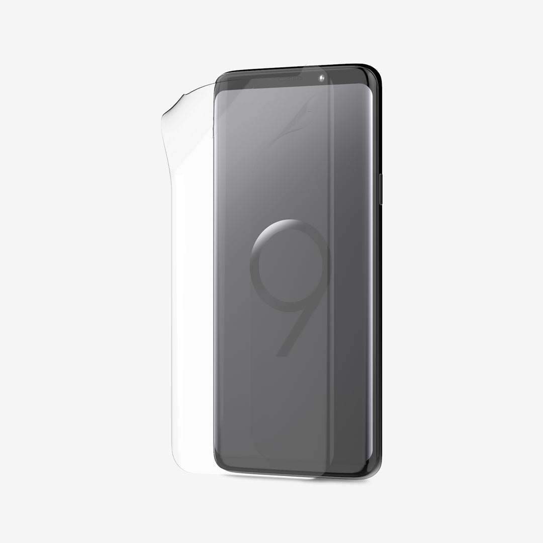 Tech21 Impact Shield with Anti-Scratch for Samsung Galaxy S9 Plus - Clear