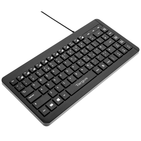 Targus Compact Wired Multimedia Qwerty USB Keyboard AKB631 (UK Layout)