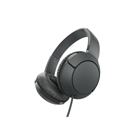 TCL MTRO200 Headset Wired Headphones - Powerful Bass Headband with Built-in Mic
