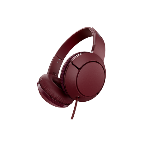 TCL MTRO200 Headset Wired Headphones - Powerful Bass Headband with Built-in Mic