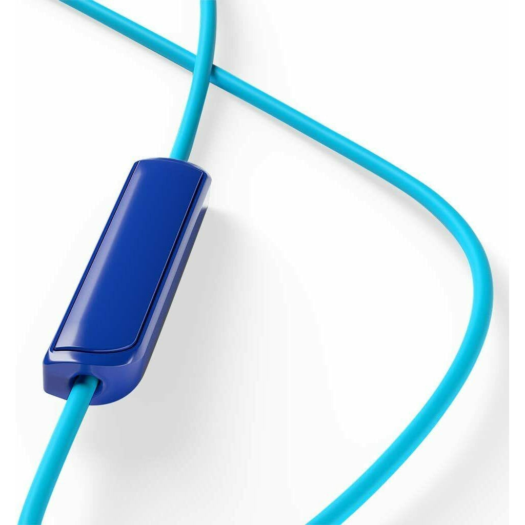 TCL SOCL100 In-Ear Headphones with Mic (Noise Isolation, Remote, Mic) Ocean Blue