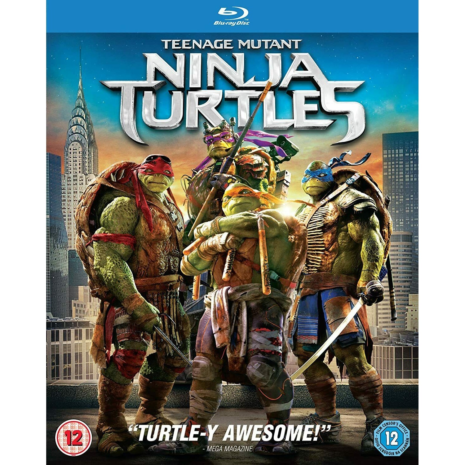 Teenage Mutant Ninja Turtles Blu-ray/DVD - Brand New - Fast and Free Delivery