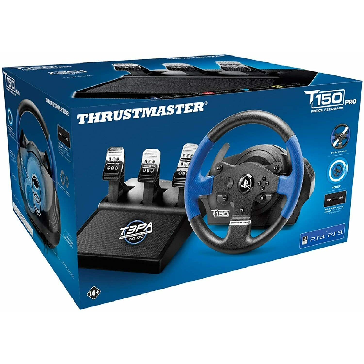 Thrustmaster T150 PRO Force Feedback (PS4 / PS3 / PC) Racing Simulator Wheel