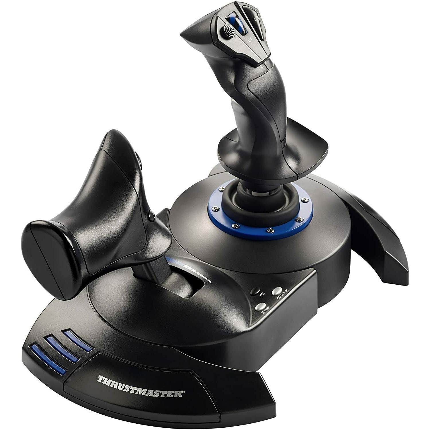 Thrustmaster T.Flight Hotas 4 (PS4/PC) Joystick Flight Simulator in Black/Blue