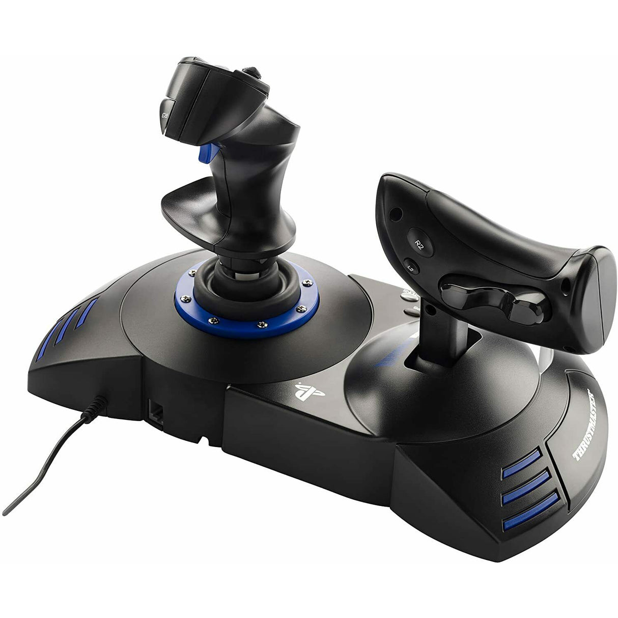 Thrustmaster T.Flight Hotas 4 (PS4/PC) Joystick Flight Simulator in Black/Blue
