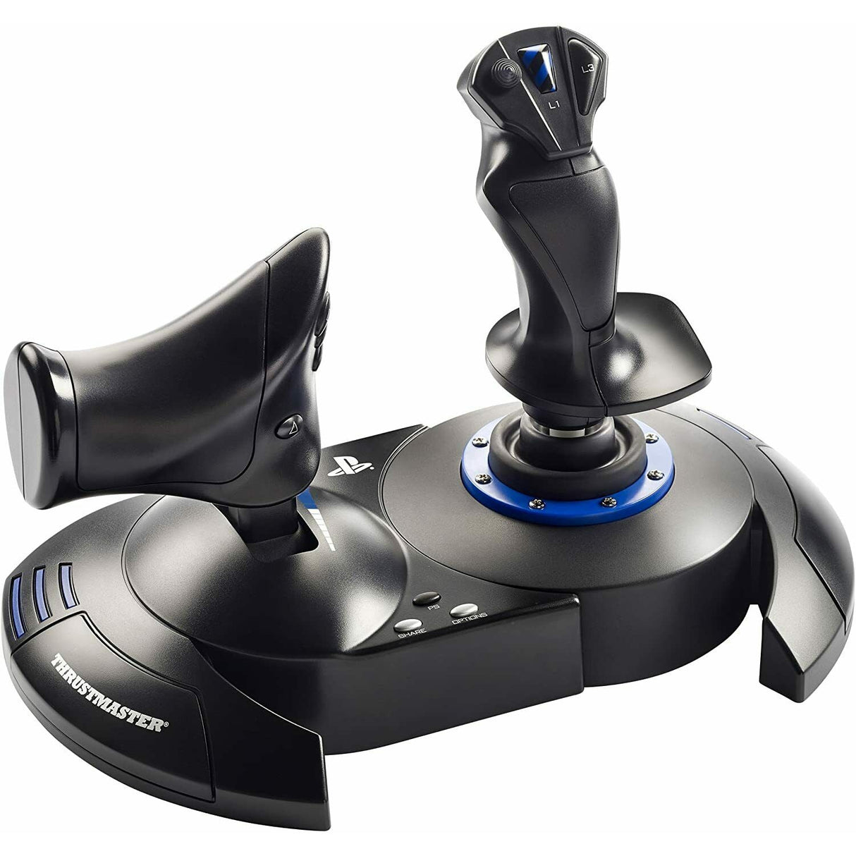 Thrustmaster T.Flight Hotas 4 (PS4/PC) Joystick Flight Simulator in Black/Blue