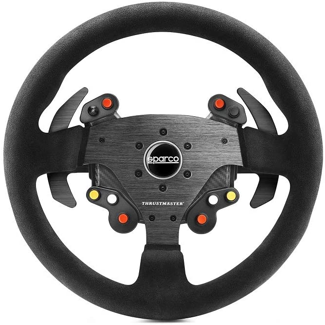 Thrustmaster TM Rally Wheel AddOn Sparco R383 Mod (Wheel AddOn leather PS4 / PS3 / Xbox One / PC)