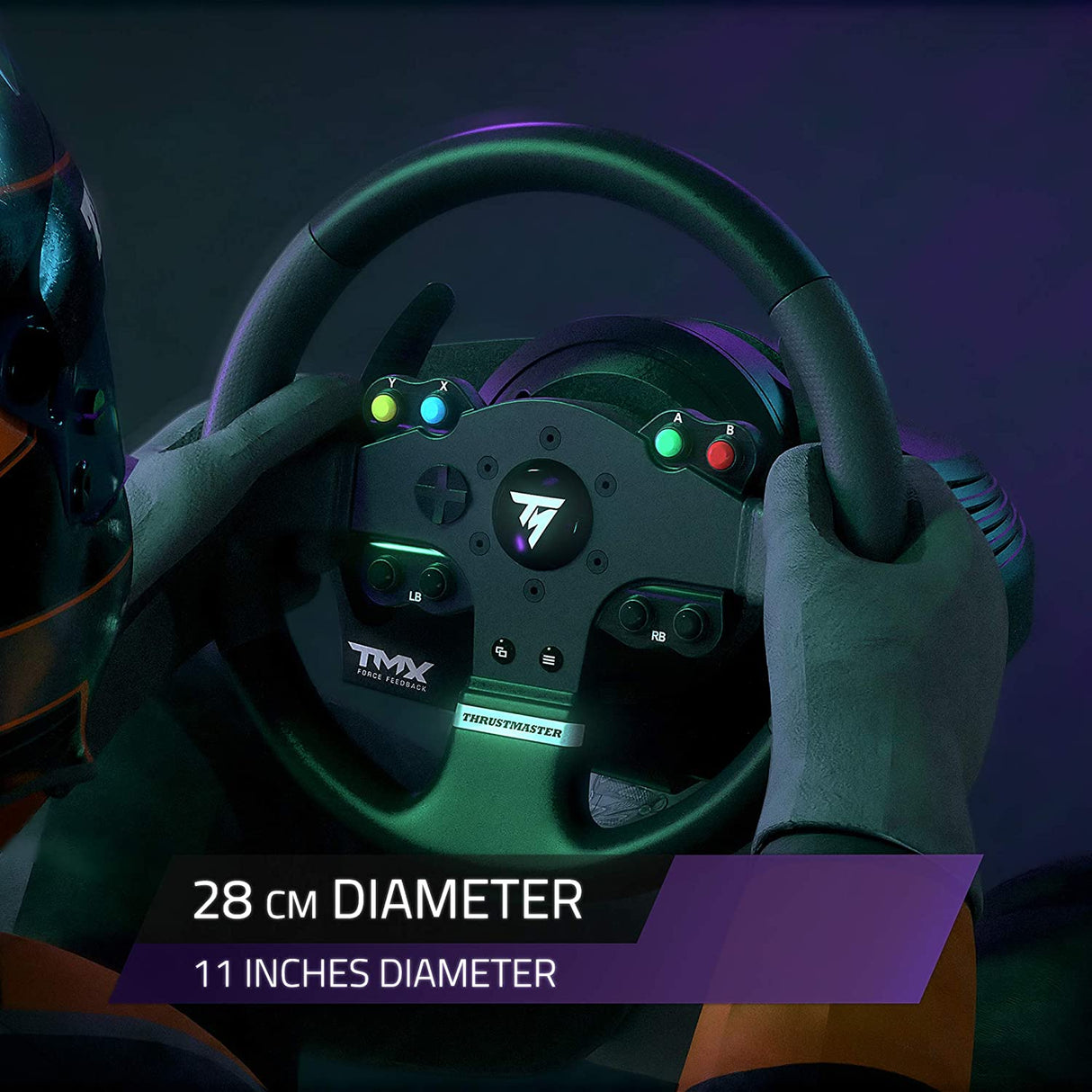 Thrustmaster TMX Force Feedback (XB1 / PC) Steering Wheel and Pedals Racing Sim