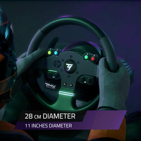 Thrustmaster TMX Force Feedback (XB1 / PC) Steering Wheel and Pedals Racing Sim