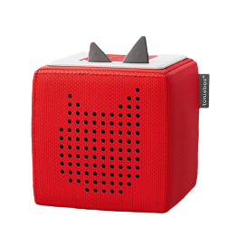 Tonies Toniebox Audio Speaker for Kids, Red