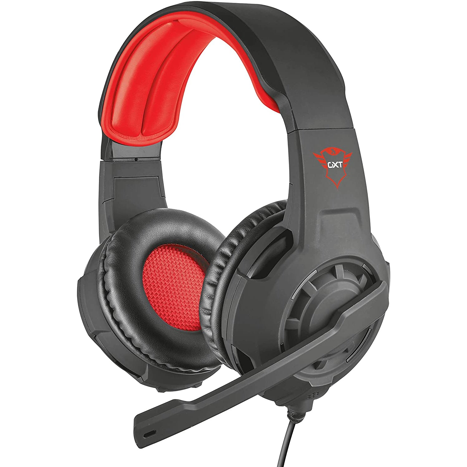 Trust Gaming Headset GXT 310 Radius with Microphone - Black & Red - Refurbished Pristine