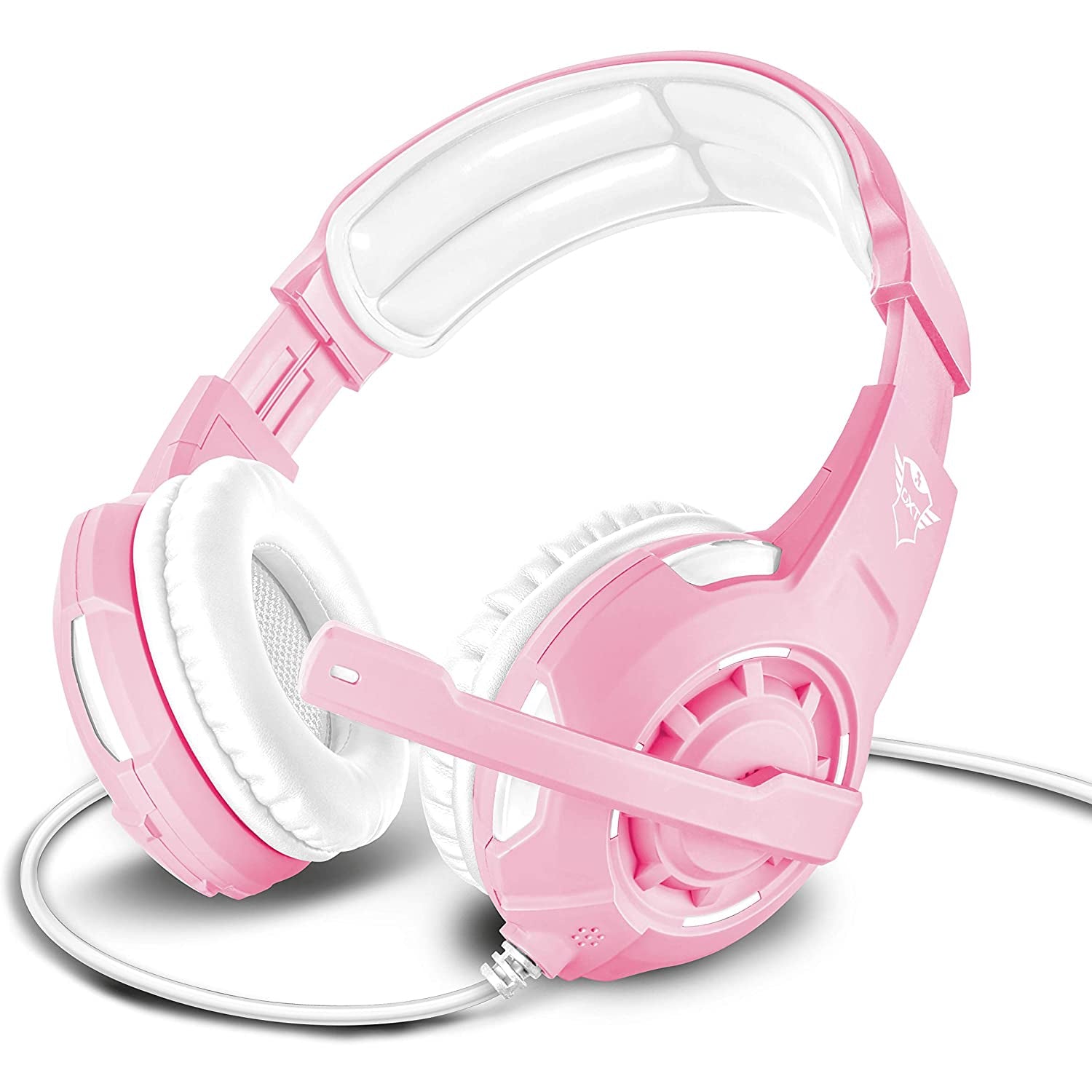 Trust Gaming Headset GXT 310P Radius with Microphone, Adjustable Mic and Headband for Consoles - Pink