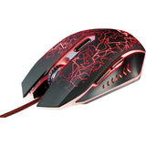 Trust GXT 105 Izza Wired Gaming Mouse, Black - Pristine