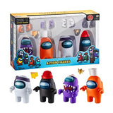 Toikido Among Us Action Figures: Pack of 4 - Pristine