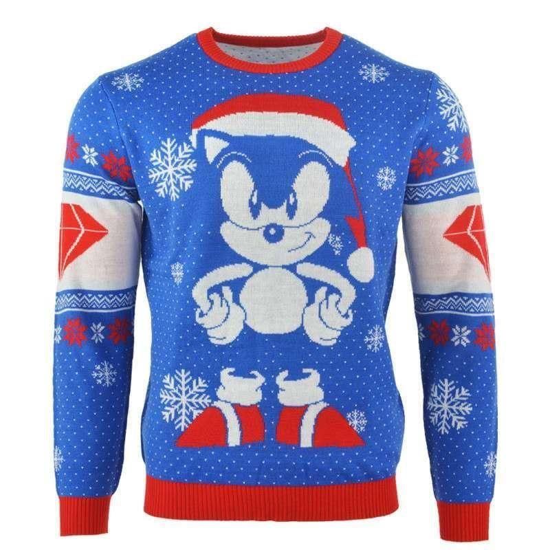Sonic the Hedgehog Christmas Jumper - Small