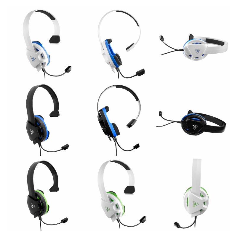 Turtle Beach Recon Chat Xbox, PS5, PS4, PC Headset (White/Black)