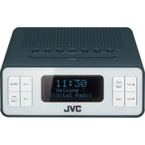 JVC RA-D38H DAB/FM Clock Radio - Grey - Pristine Condition