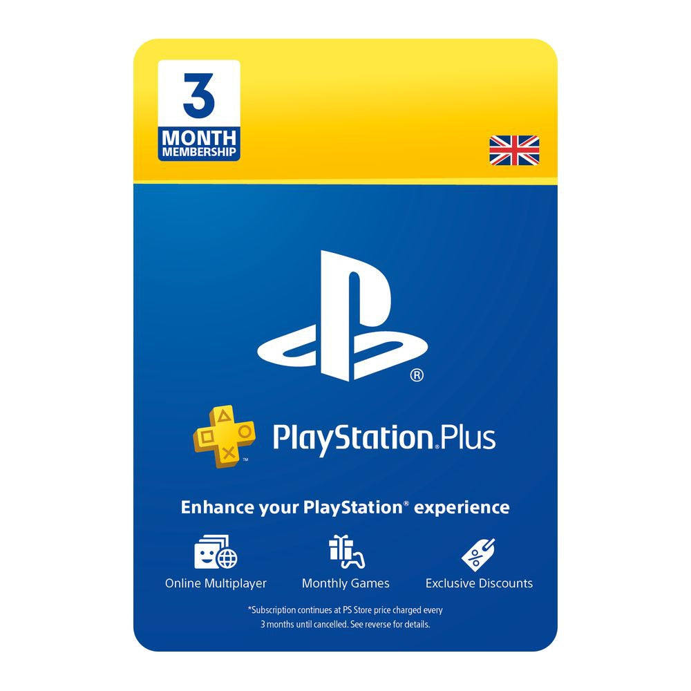 PlayStation Plus 90 Day Subscription