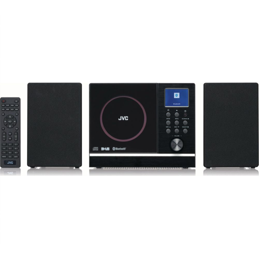 JVC UX-D529B Bluetooth Flat Panel Hi-Fi System - Black