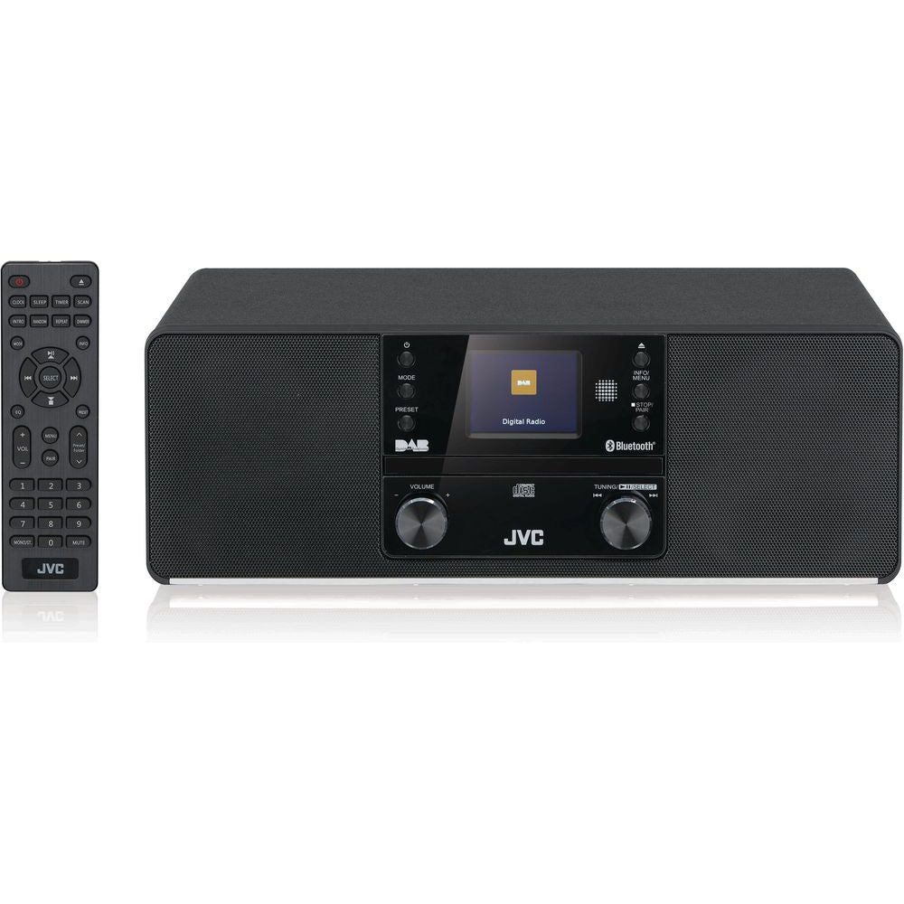 JVC RD-D80 Bluetooth All-in-One Hi-Fi System - Black