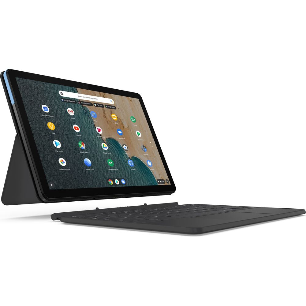 Lenovo IdeaPad Duet 10.1" 2 in 1 Chromebook - MediaTek P60T, 64GB, Blue & Grey