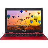 Asus C223 (C223NA-GJ0040) Chromebook, Intel Celeron, 4GB RAM, 32GB eMMC, 11.6'', Red