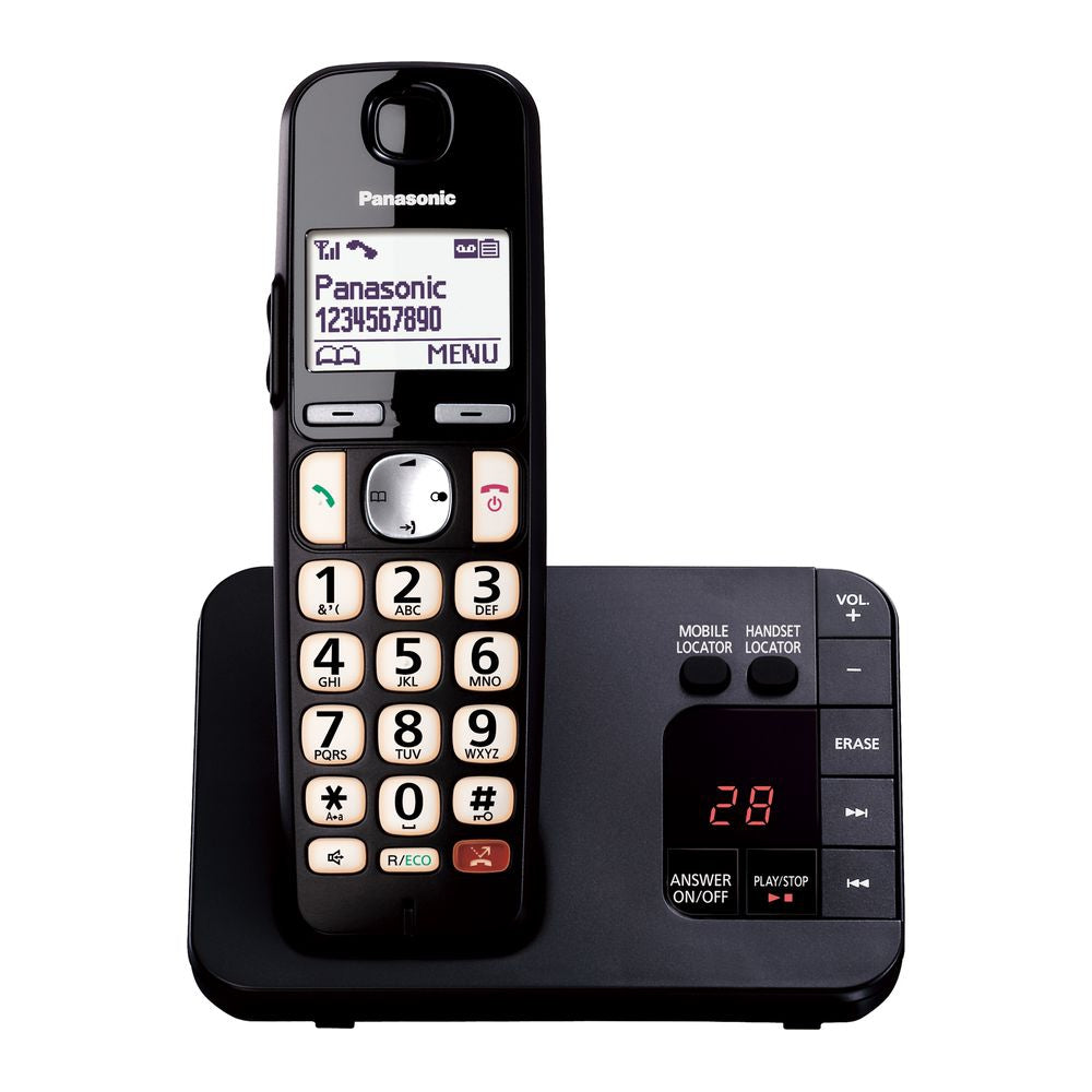 Panasonic KX-TGE820EB Cordless Phone - Refurbished Excellent