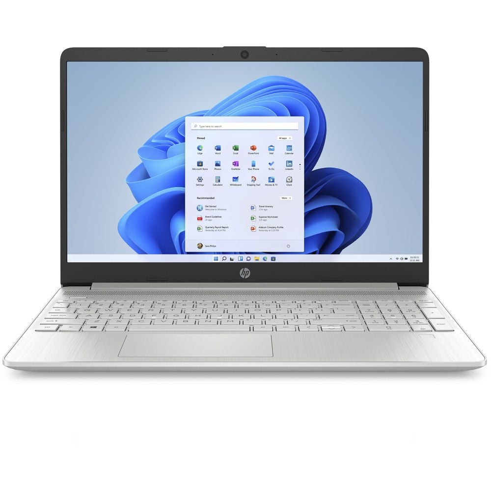 HP 15S-EQ1542SA 15.6" Laptop, AMD 3020e, 4GB RAM, 128GB SSD, Silver - Refurbished Good