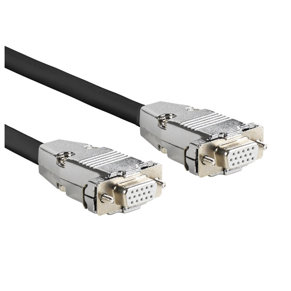 High Quality VGA to VGA Cable (Female to Female) Extension 1.8m Metal Casing