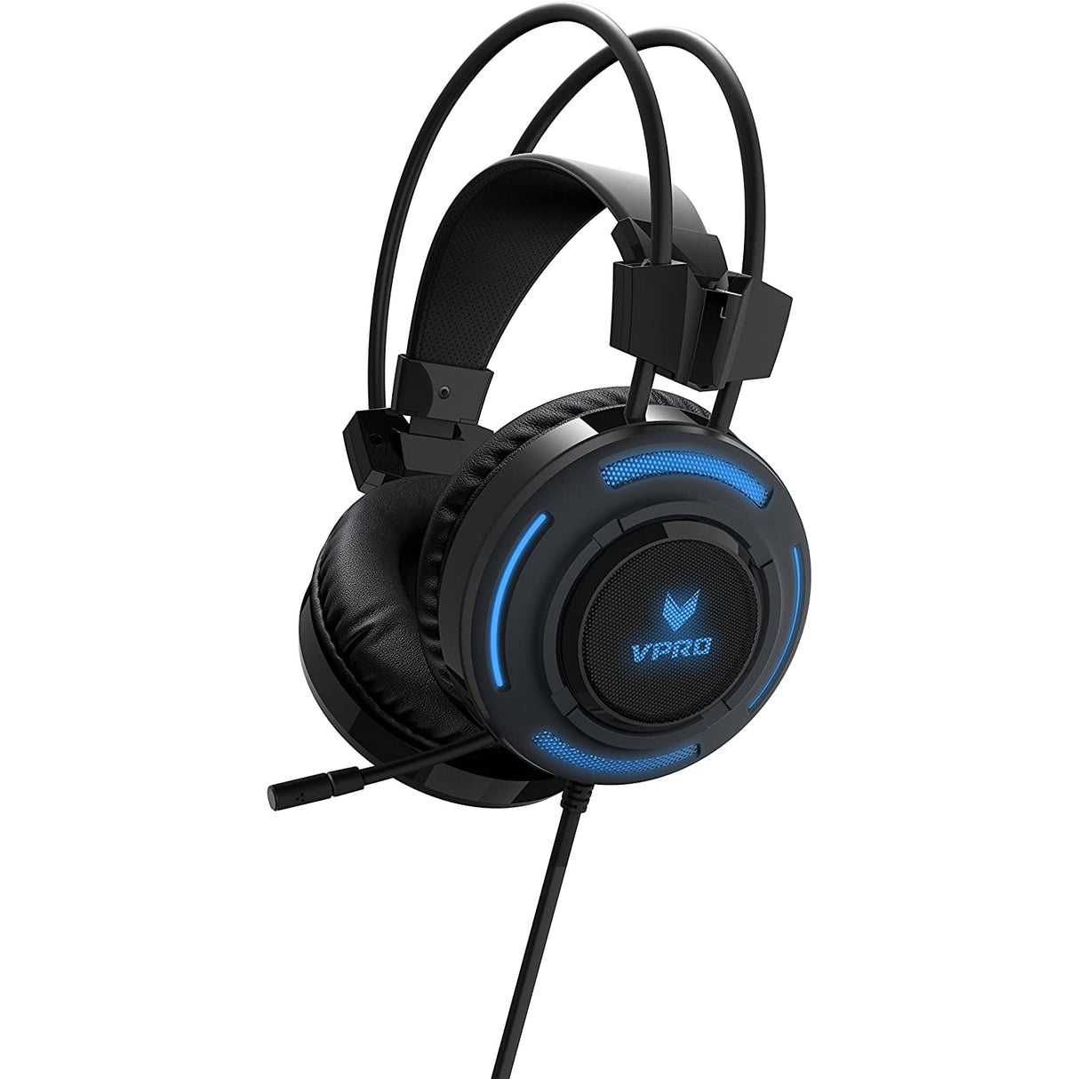 Rapoo VPRO VH200 Gaming Illuminated Headset, Black