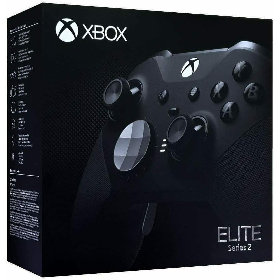 Microsoft Elite Series 2 Wireless Controller, Black - Refurbished Pristine