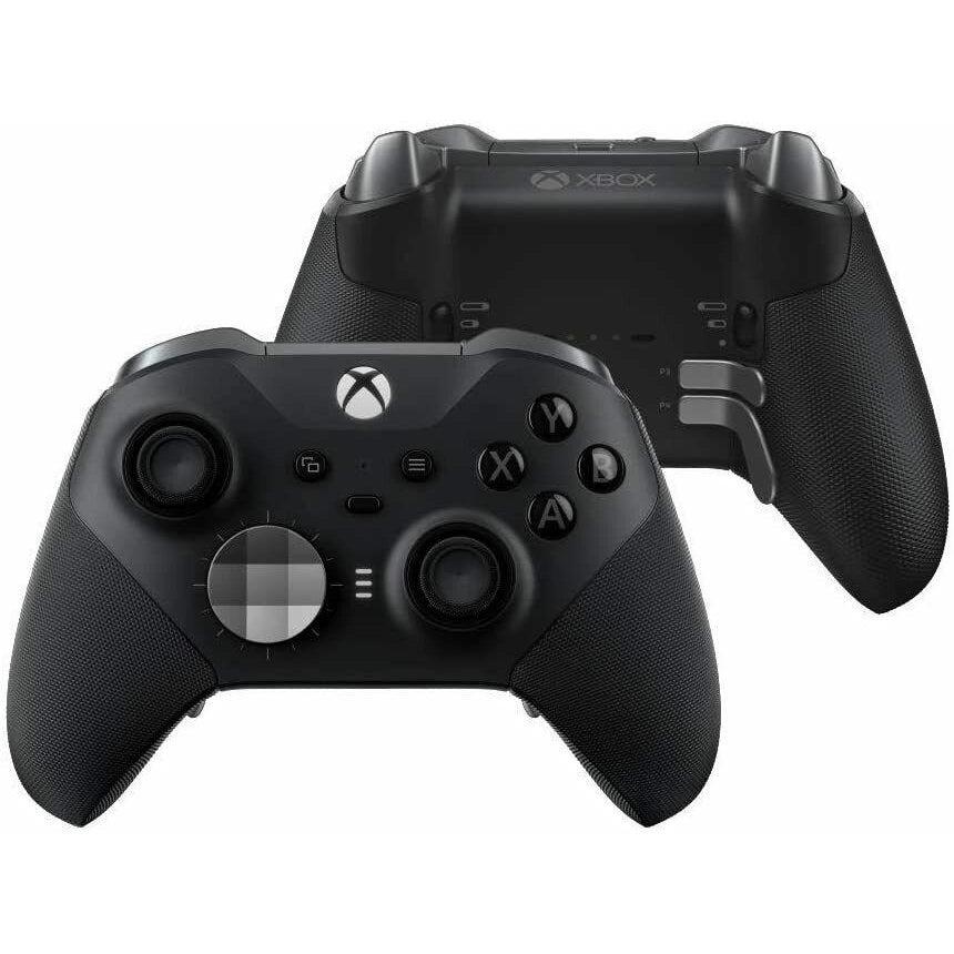 Microsoft Elite Series 2 Wireless Controller, Black - Refurbished Excellent - COSMETIC DAMAGE