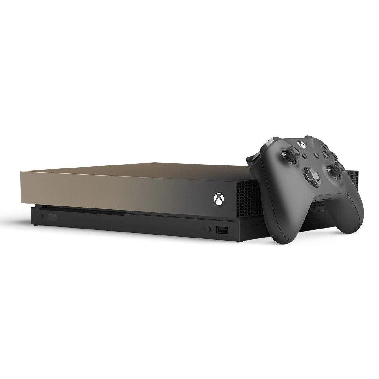 Microsoft Xbox One X Gold Rush Special Edition Battlefield V Console (1TB)