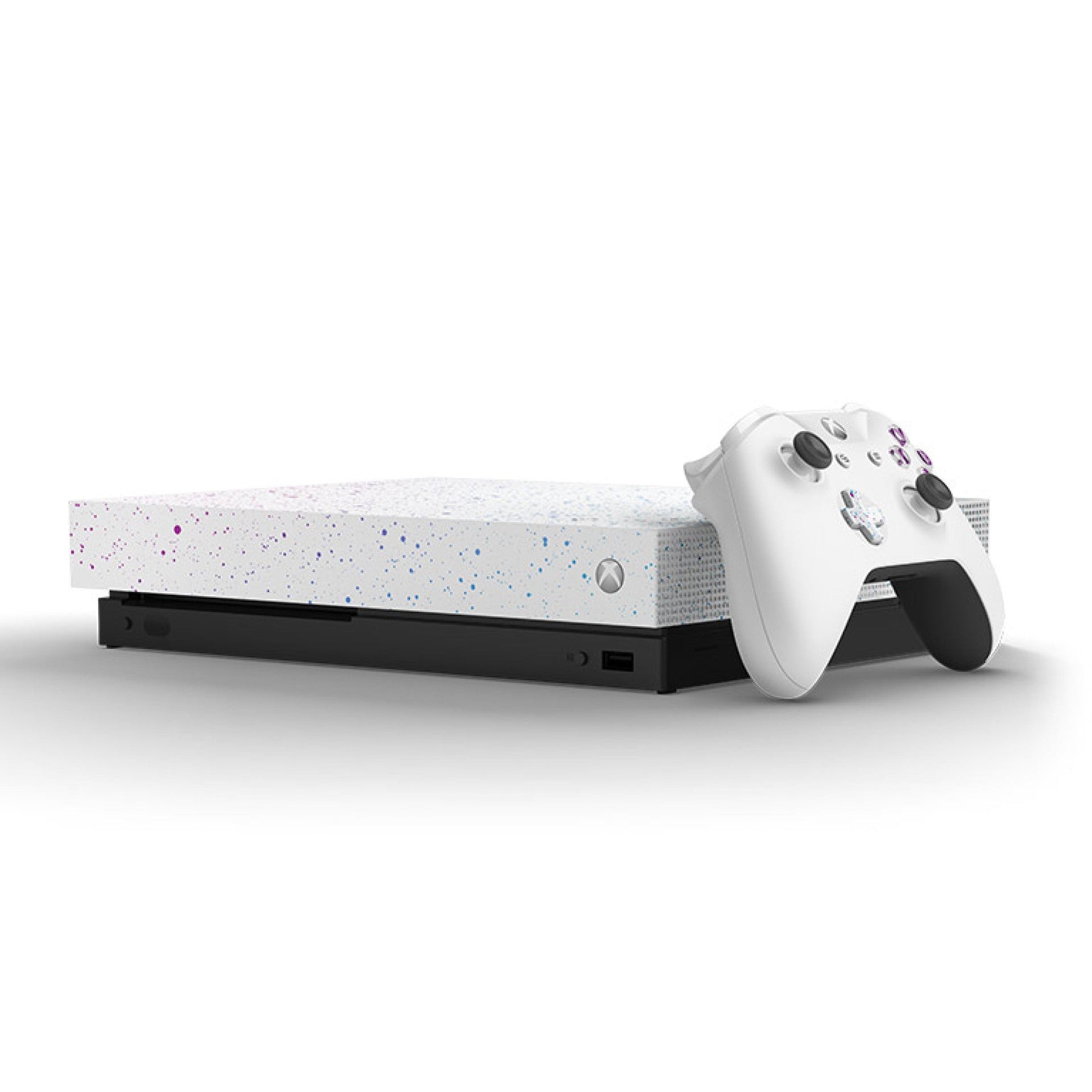 Xbox One X Console, Hyperspace Special Edition, White/Purple (1TB)