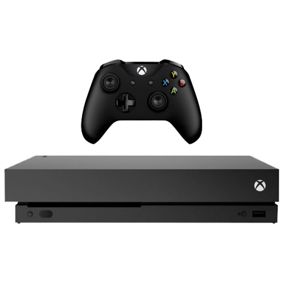 Xbox One X Console - Black - 1TB - Refurbished Excellent