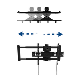 AVF ZL5302 Cornermount Corner TV Mounting System